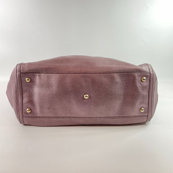 Gucci Purple Leather Soho Shoulder Bag sku#85851 (gently used) - Picture 3 of 12